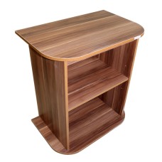 Comoda TV pe role, prun, 69 x 80 x 45 cm